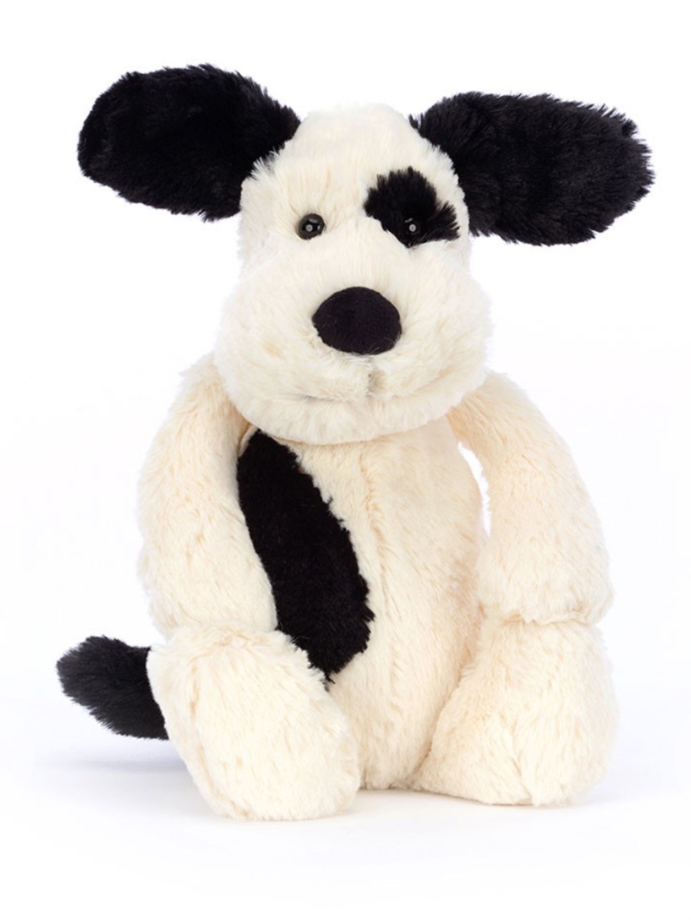 Jellycat Black & Cream Puppy dog Plush